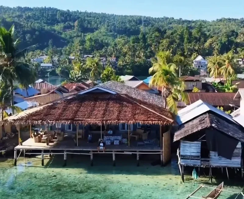 Cabañas tradicionales sobre el mar y homestays en Luk Panenteng cerca de Paisu Pok