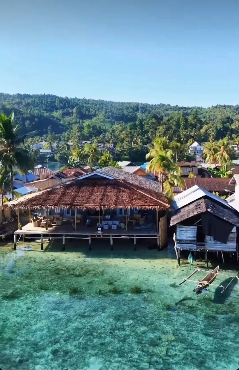 Cabañas tradicionales sobre el mar y homestays en Luk Panenteng cerca de Paisu Pok