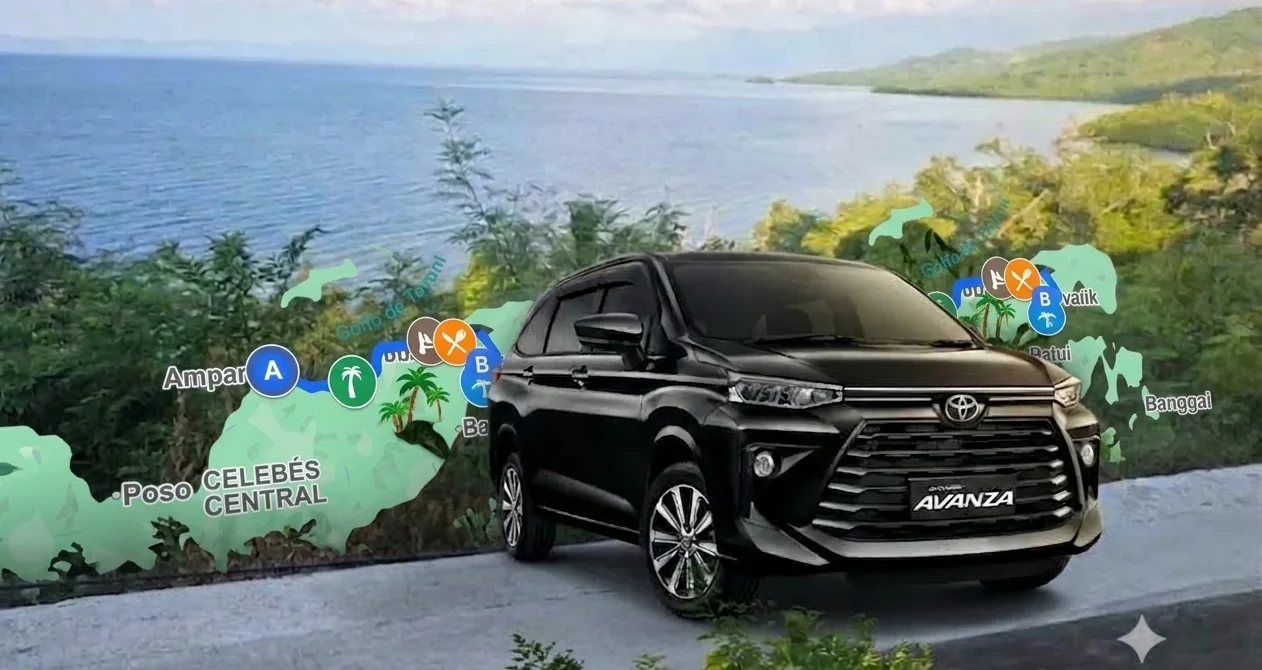 Cómo ir de Luwuk a Ampana en Coche Privado: Guía Logística, Ruta y Enlace a las Islas Togian.