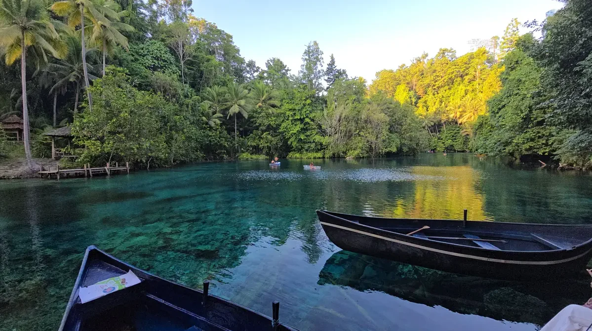 El Ecosistema Kárstico de Peleng y Cuevas: La Ciencia de los Lagos Azules y el Bosque Sumergido