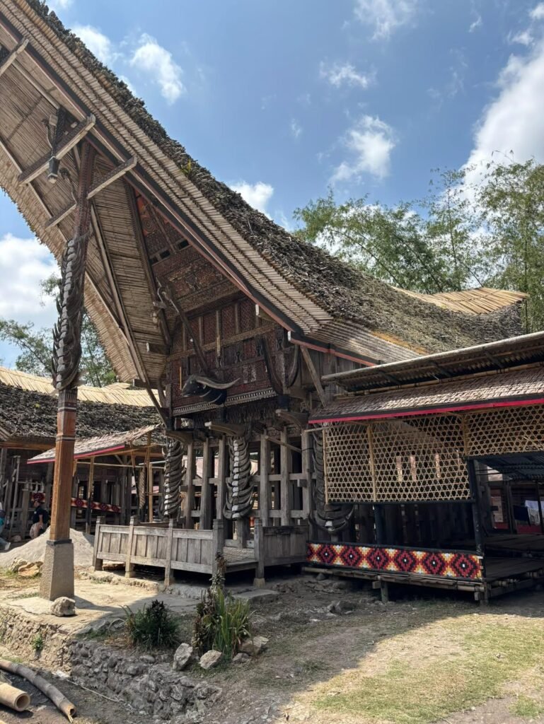Casas tradicionales Tongkonan en Tana Toraja.